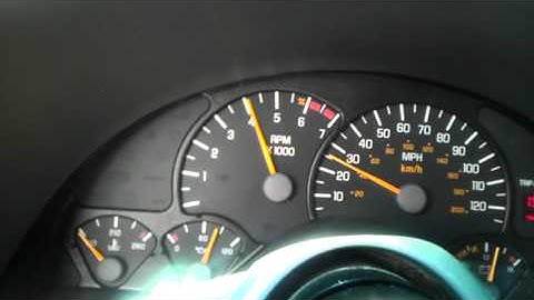 Firebird v6 5speed 0-60