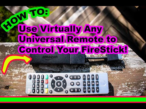 How To Program Any Universal Remote To Work With Amazon FIRE TV Stick