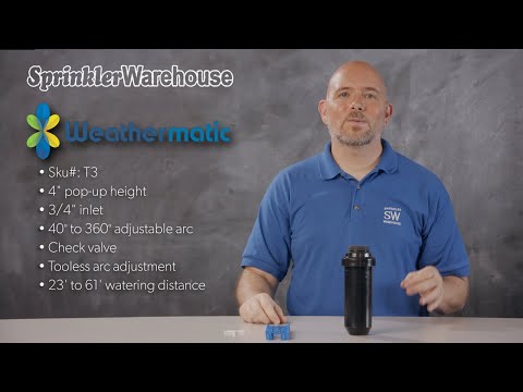 The Weathermatic T3 w/Check Valve