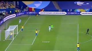 Angel di Maria's goal against Brazil. 2021 Copa America finals.