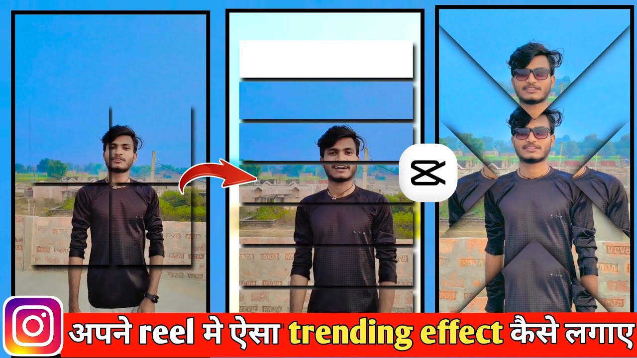 Instagram Trending Effect VideoEditing || CapCut Blur Trending VideoEditing ! Instagram new effects