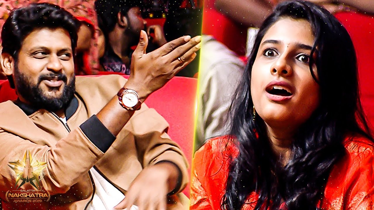 Rio & Shruthi's Romantic - Funny Couple Moments! | Galatta Nakshatra ...