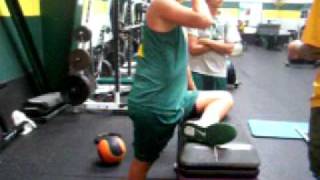 Stride with Hip External Rotation - (Mobility)