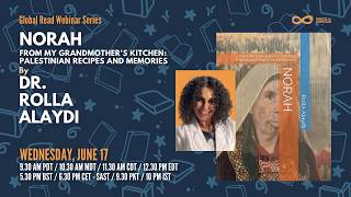 Global Read: Norah, From my Grandmothers Kitchen; Palestinian Recipes and Memories. @CharterforCompassion