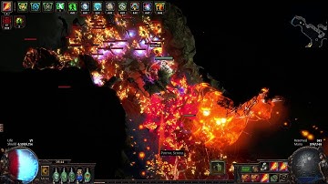 Explosive Arrow Trickster t15 map clear and Elder Guardian