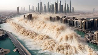 Nature has brought the UAE to its knees! The worst flooding in decades in Dubai