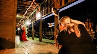 Engagement Photography At Night, Couple Photography, Shooting Night Portraits With Beautiful Couple