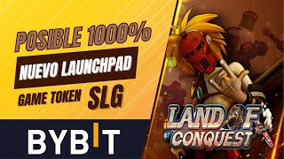 Posible 1000% en Nuevo LaunchPad Game Token SLG en Bybit Exchange 🤑
