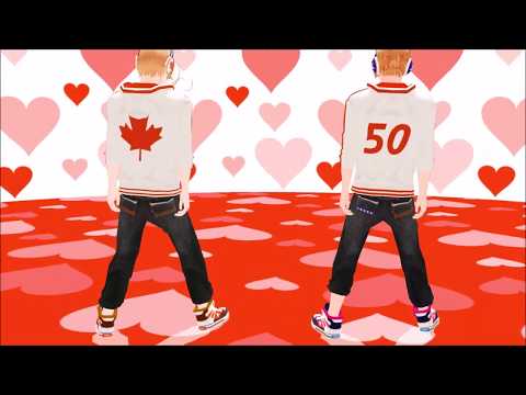 【APヘタリアMMD】北米でい～やい～やい～や(MMDxAPH)