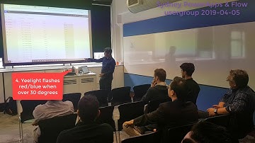 Sydney PowerApps Flow usergroup - FooShen Power and IOT demo finale