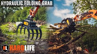 Hardlife Hydraulic Folding Grab