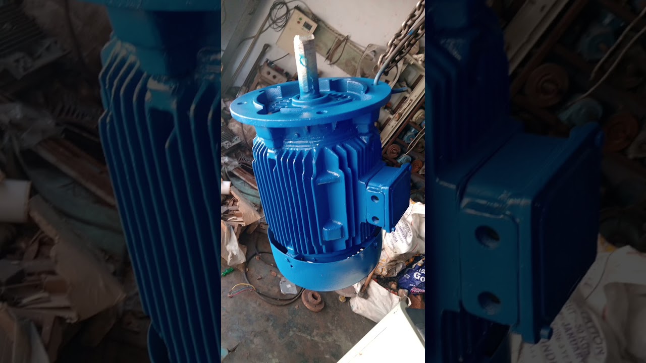 15 HP 1440 rpm bbl co. vertical motor Full details in discription 