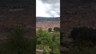 Impresionante vista de la ciudad de cusco desde cristo blanco🤗♥️🇵🇪