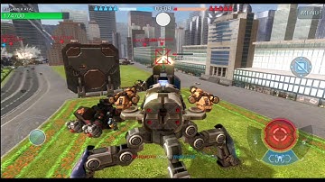 war robots[3.5] test server: New battle mode new weapons redeemer and vortex