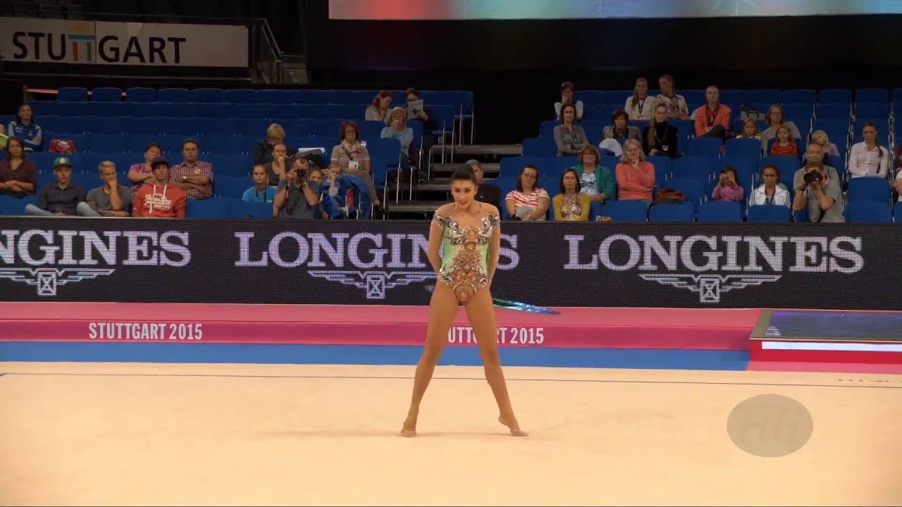 FILIOU Varvara (GRE) – 2015 Rhythmic Worlds, Stuttgart (GER), Qualifications Hoop