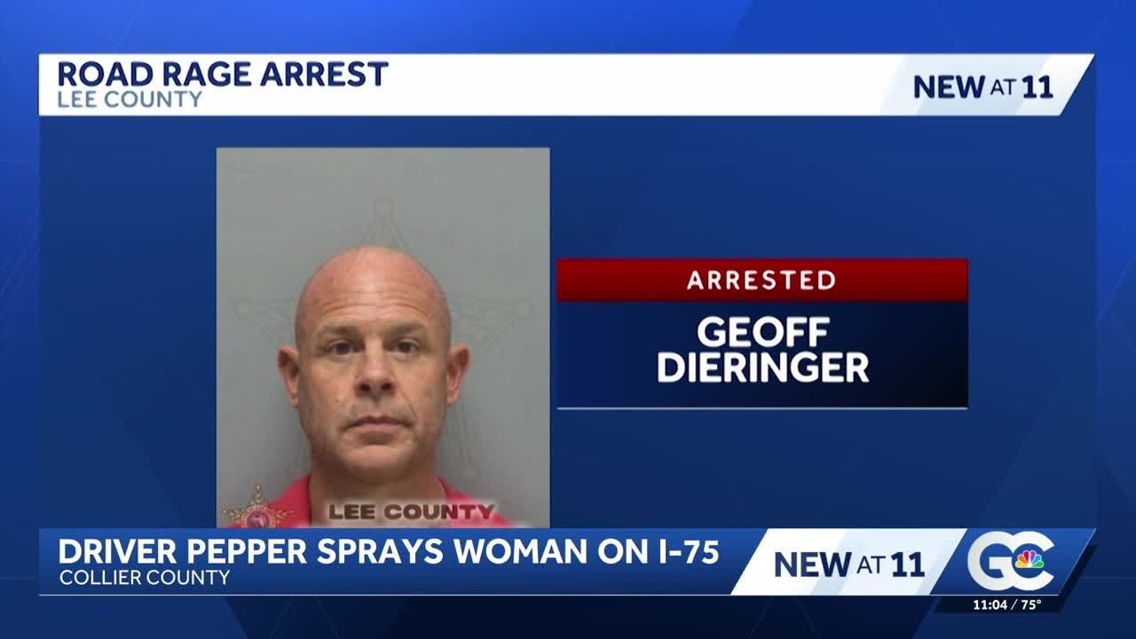 Road rage on I-75 in Lee County leaves woman blinded by pepper spray