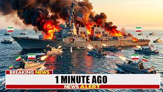 150 Suicide Boats SWARM a U.S. Warships in Hormuz Blockade — Then THIS Happened | Military Analysis