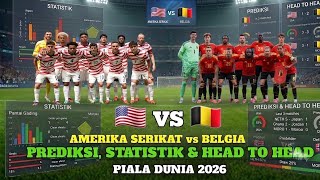 USA vs. Belgium Prediction: Belgium Favored, Can the Hosts Pull Off an Upset?
