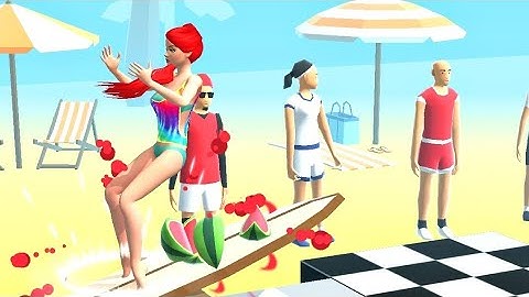 Human Flip 3d Race - All Levels New Game - part 2
