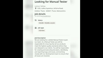 Manual Tester#fresher #experienced #youtubeshorts #getemployed #manualtestingjobs #qajobs