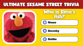 Only True Sesame Street Fans Can Score 100% - Are You One?