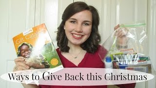 Ways to Give Back this Christmas Season