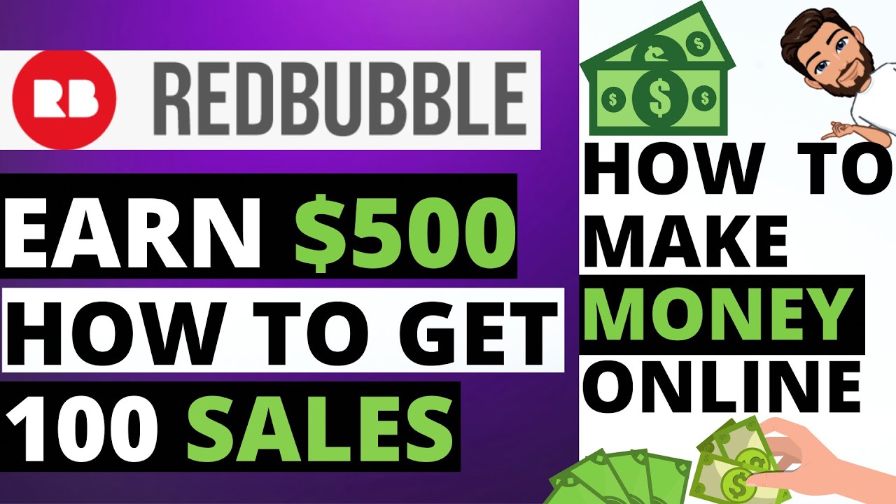 HOW TO GET 100 SALES ON REDBUBBLE INCREASE YOUR REDBUBBLE SALES YouTube
