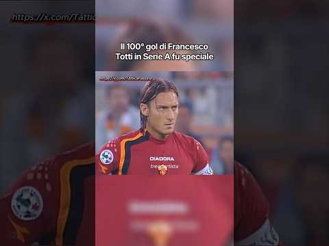 Video Il super calcio di punizione di Francesco Totti contro Inter Milan