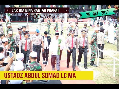 (TERBARU) CERAMAH USTADZ ABDUL SOMAD,Lc.MA DILAPANGAN IKA BINA RANTAU PRAPAT