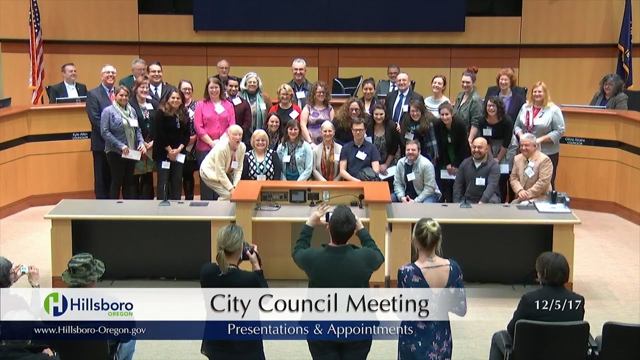 Hillsboro City Council Meeting Recap: December 5 - YouTube