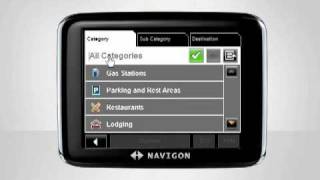 Finding a Nearby POI - NAVIGON Video Tutorial screenshot 3