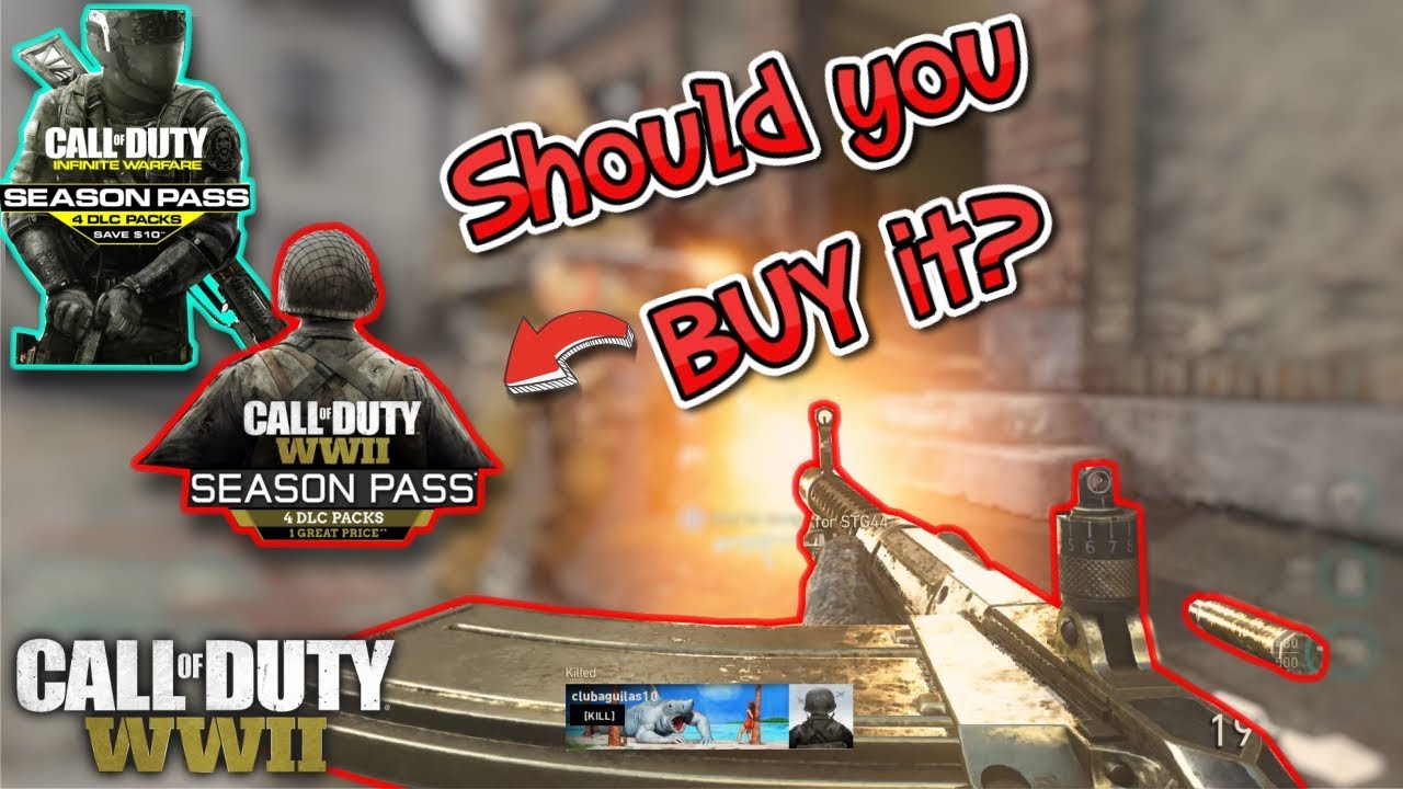 Is COD Season Pass Worth It?! - Call of duty WW2