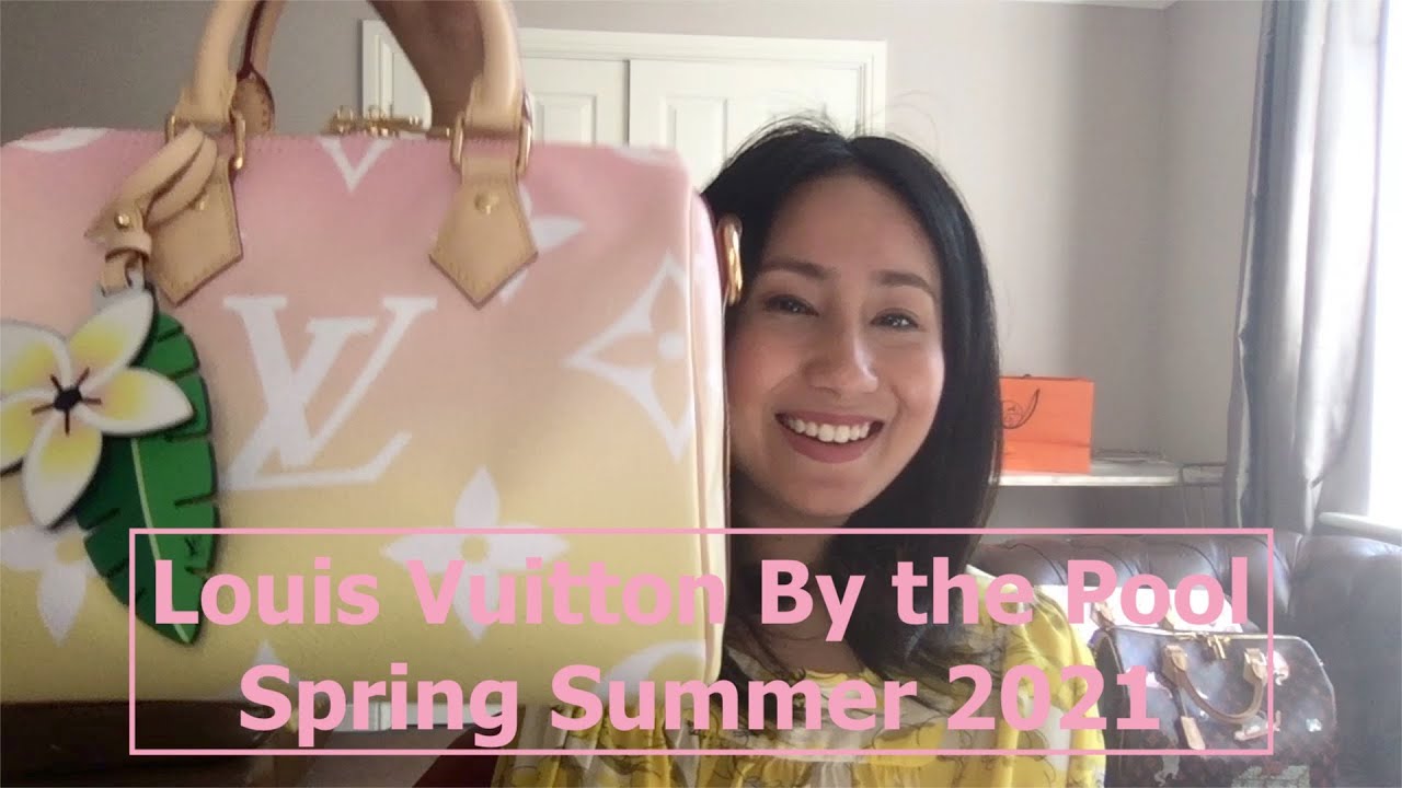 Louis Vuitton Speedy Pink Bandouliere 25 Summer By The Pool collection
