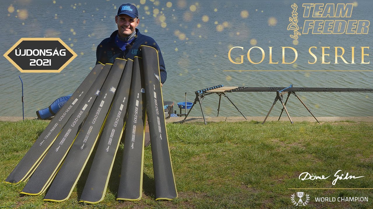 Introducing the TEAM FEEDER Gold Serie feeder rods 