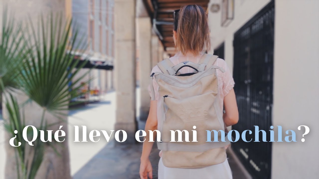 ¿Qué llevo en mi mochila? Tech edition 2021 🎒