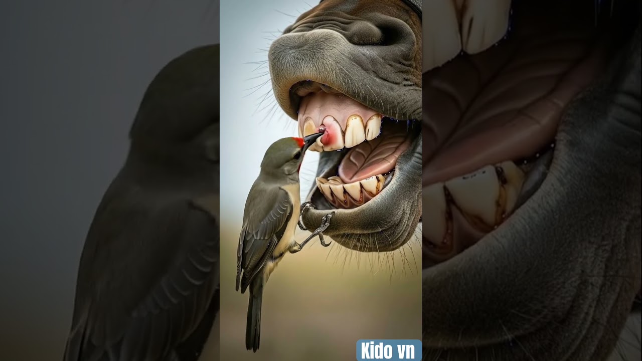 Brave Bird Helps Injured Horse 🐦🐎 | Unbelievable Rescue in the Wild 