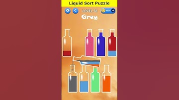 Water Color Sort Level 72 Walk-through Solution #shorts #youtubeshorts  #puzzle #android #sortpuz