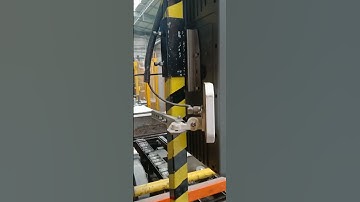 Installing a new very big antenn for RFID reading#automation #mechanics #engineering #maintenance