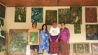 Pelopor Lukisan Tradisi Flora Fauna Pengosekan Ubud Bali