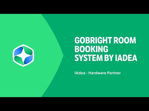 GoBright Room Booking System // IAdea Hardware Partner