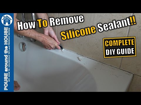 Video: How to remove silicone sealant from a bathtub? Effective ways and methods, tips, reviews