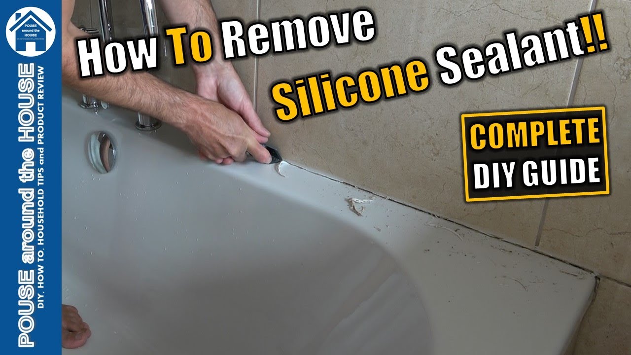 How To Remove Silicone - Waterproof Caulking & Restoration