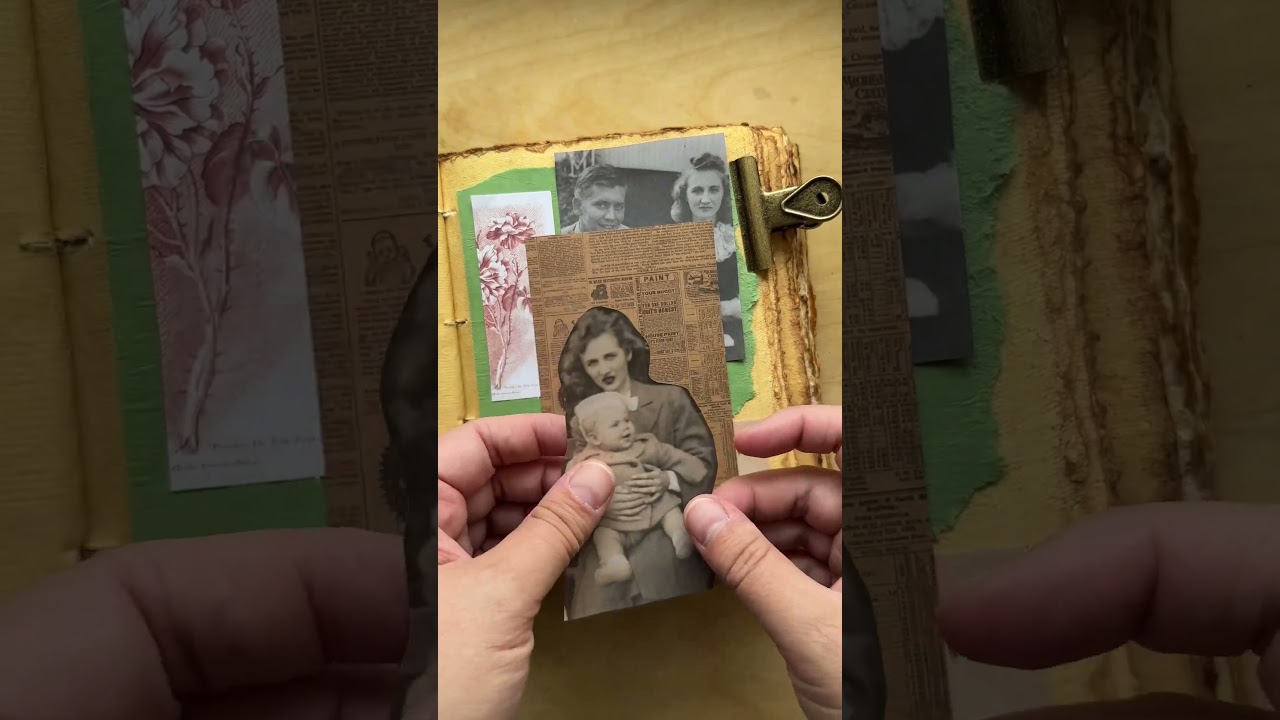 Family history ASMR - Great Uncle Sonny &hearts;️ #asmrpaper #asmrpapersounds #asmrjournaling #asmrjournal