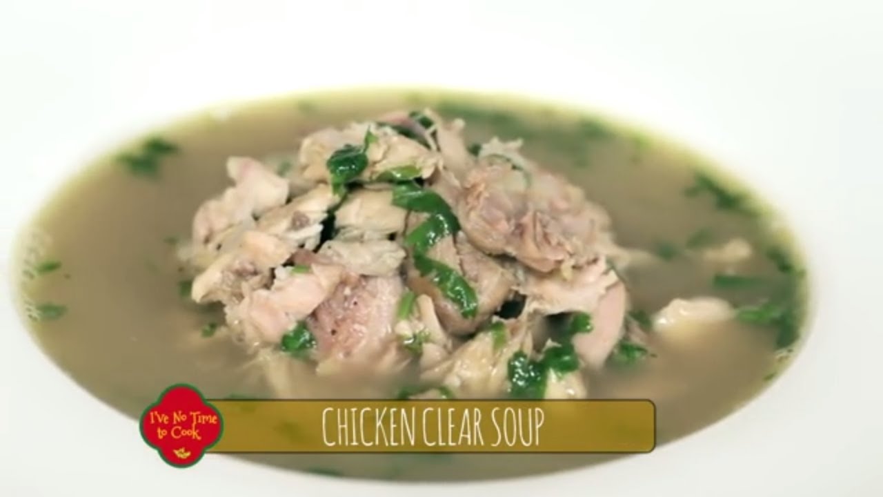 How To Make Chicken Clear Soup Quick and Easy Soup Recipe by Veena