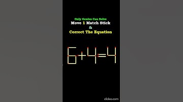#viralshorts #shorts #trending #matchstick PUZZLE 55 Move 1 Match Stick & Correct The Equation