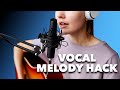 How to come up with catchy melodies for songs best technique