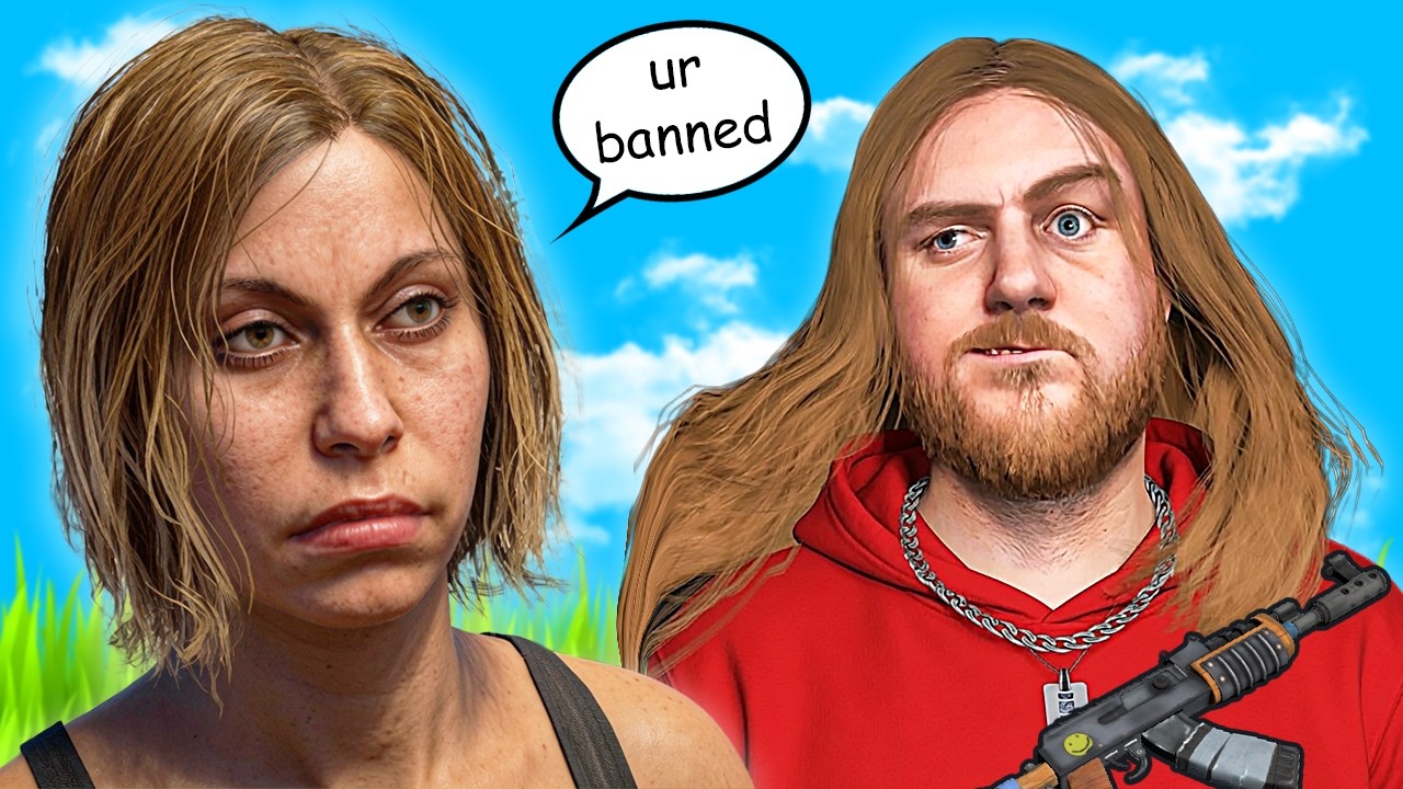 trolling salty girl in roleplay... Rust