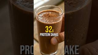32g Protein Chocolate Shake 😳 (Tastes Like Dessert, Not Diet) NO POWDER.