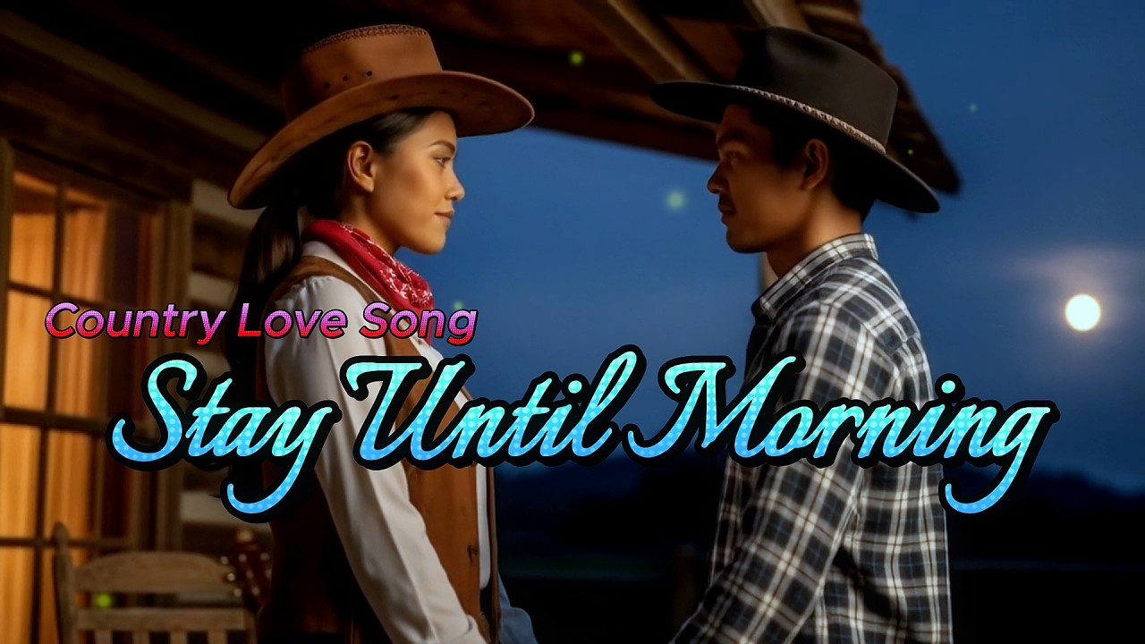 STAY UNTIL MORNING - MW x Suno Ai (Official Lyric Video) | New Country Love Song