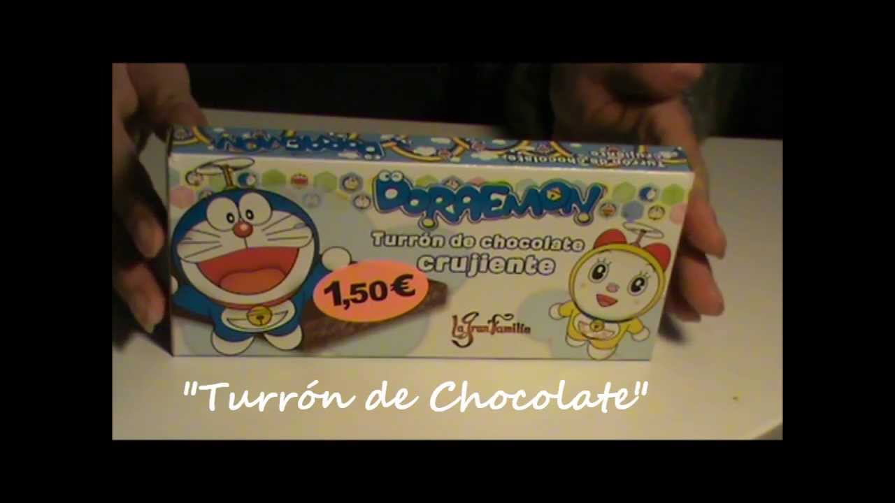ドラえもんパッケージのスペインのトゥロンを試食してみました Youtube